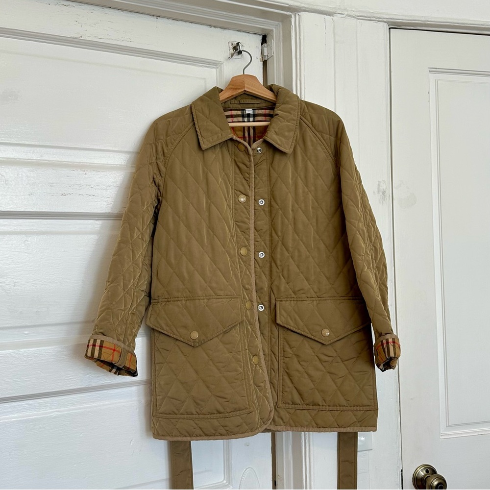 Authentic Burberry Quilted Jacket